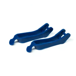 Custom Straps For Hockey Guards - Blue