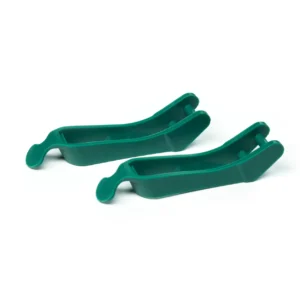 Custom Straps For Hockey Guards - Green