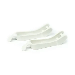 Custom Straps for Hockey Guards - White